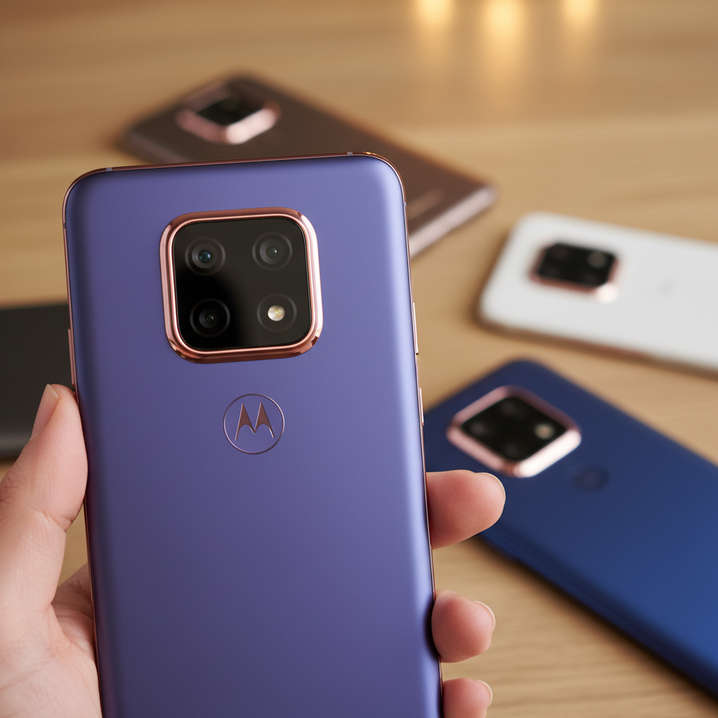 Motorola Edge 70 Max: Recarga Sem Fio Qi2 e Ímãs na Traseira Chegam ao Topo de Linha