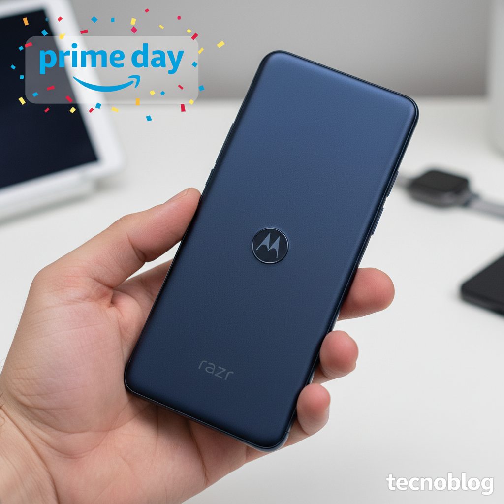 Motorola Razr 60 no Prime Day: Menor Preço em Meses para o Dobrável com Moto AI