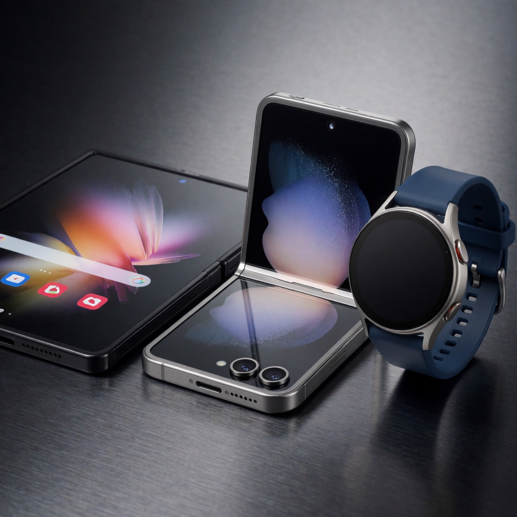 Samsung anuncia Galaxy Z Fold 8, Z Flip 8 e Watch 9 com foco em durabilidade e inteligência artificial