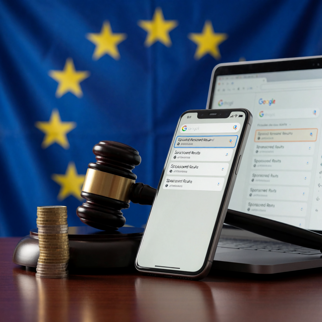 UE aplica primeira multa bilionária a Google sob as novas regras do Mercado Digital Europeu
